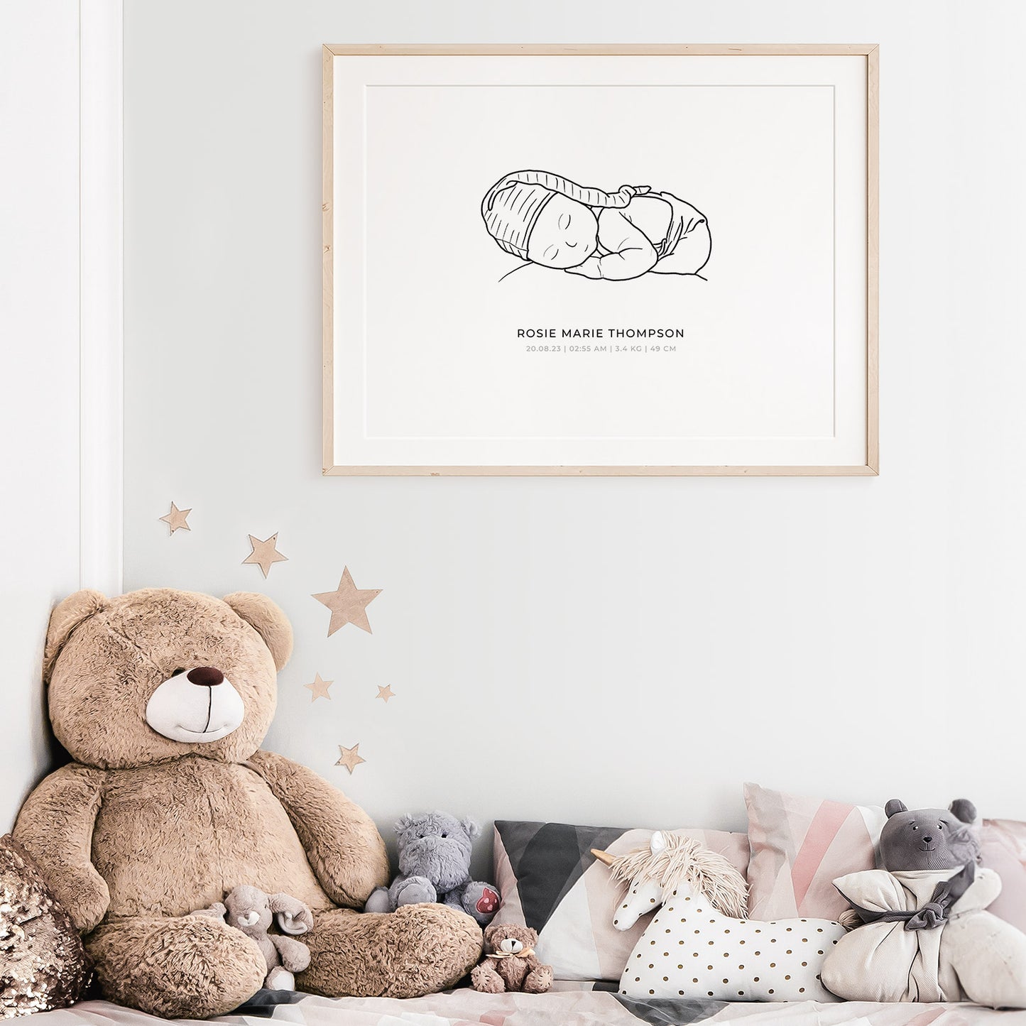 Custom Baby Birth Posters