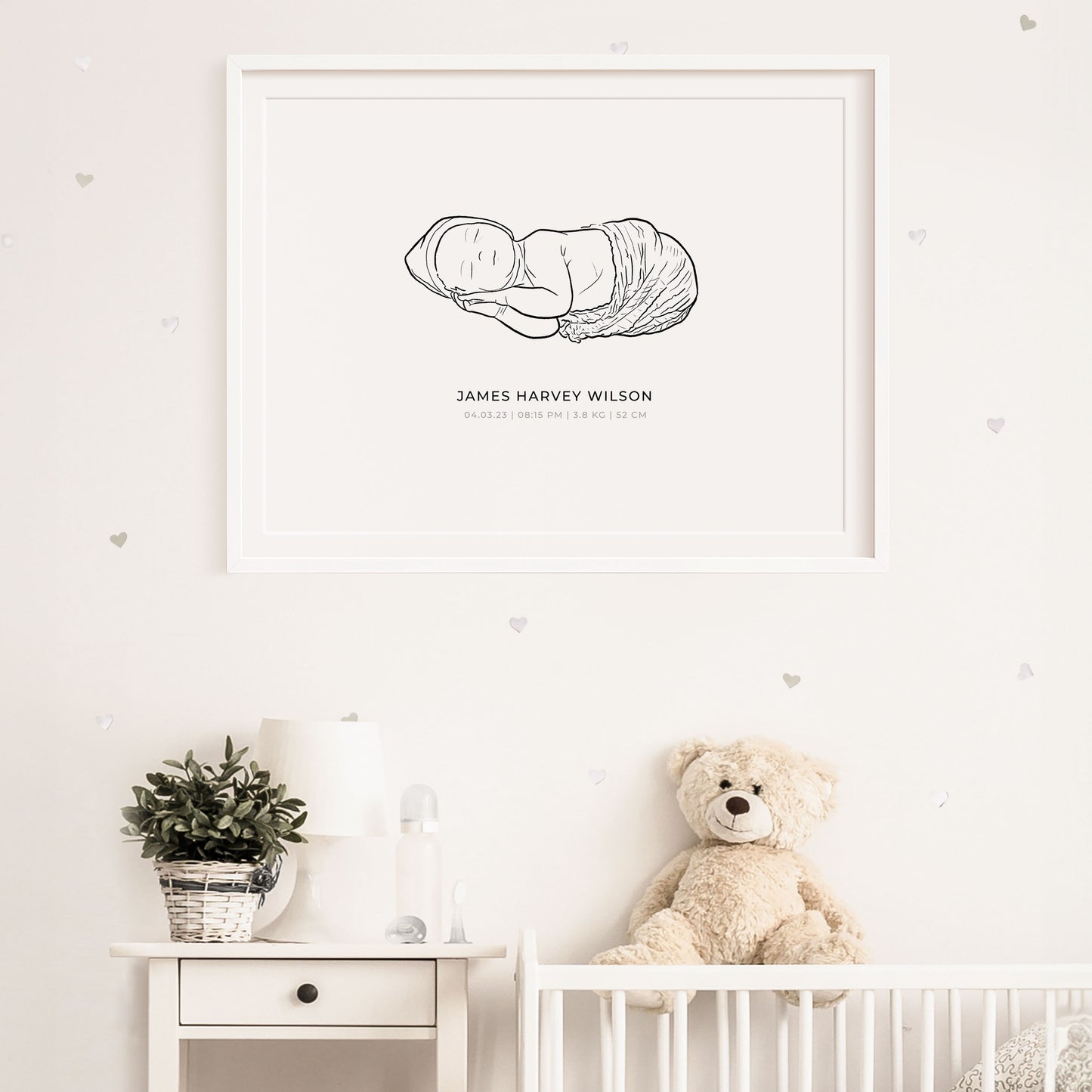 Custom Baby Birth Posters