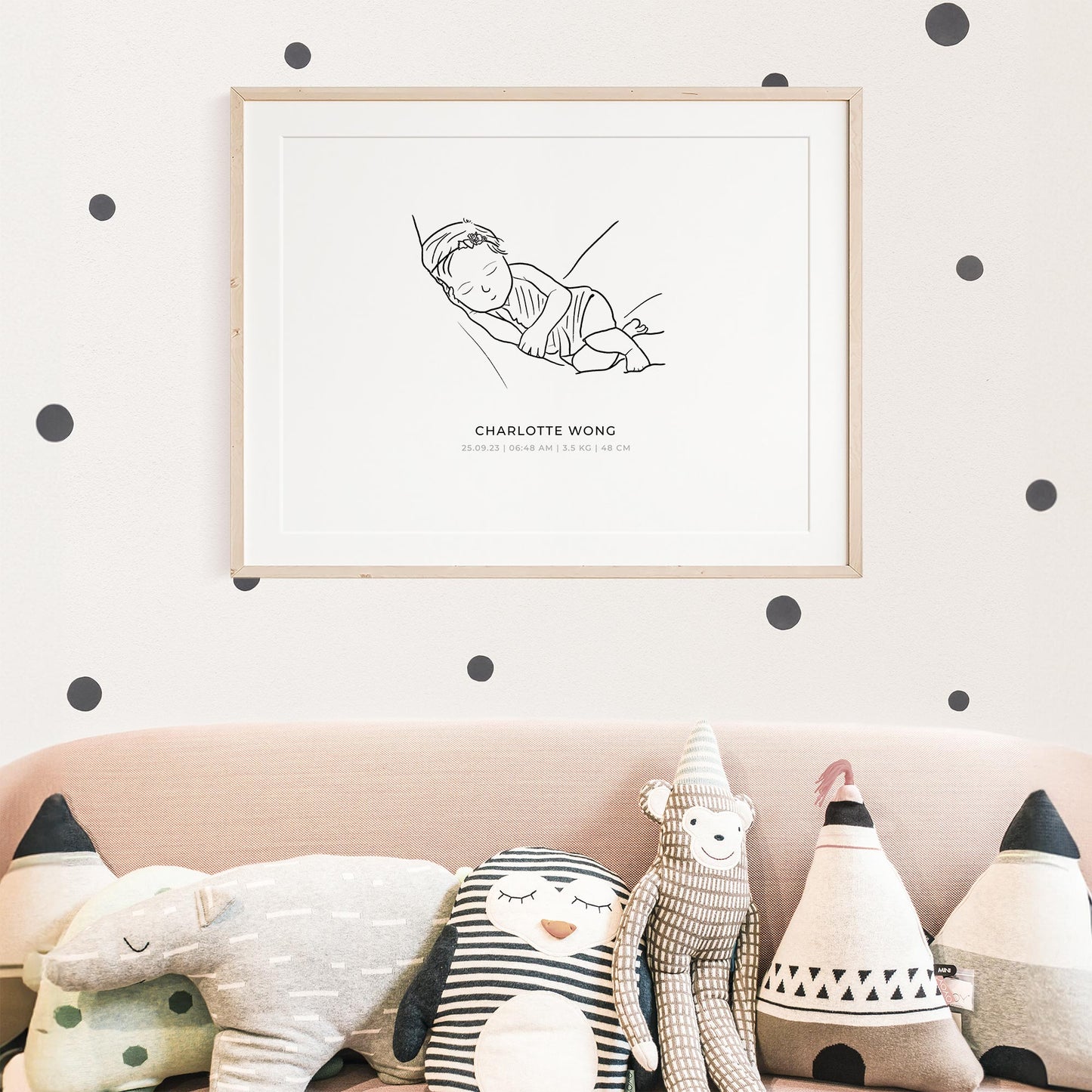 Custom Baby Birth Posters