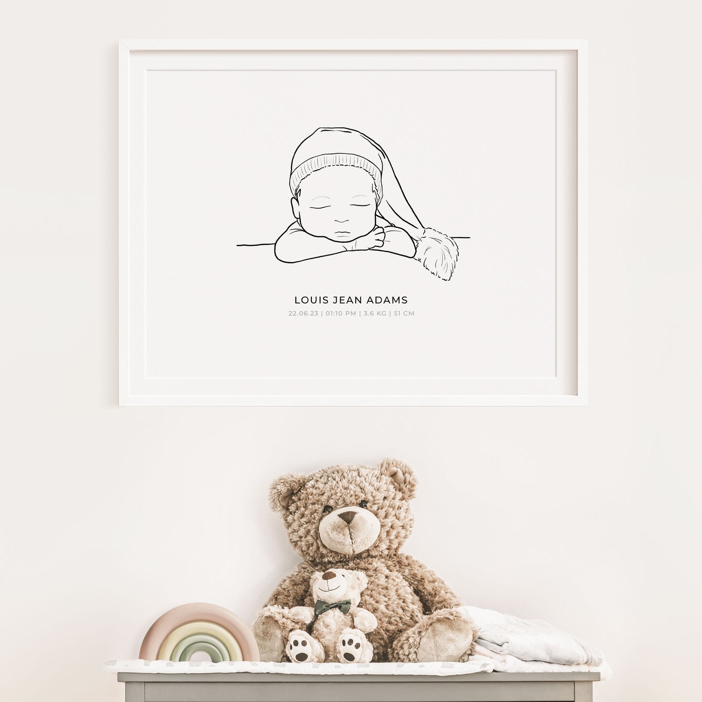 Custom Baby Birth Posters
