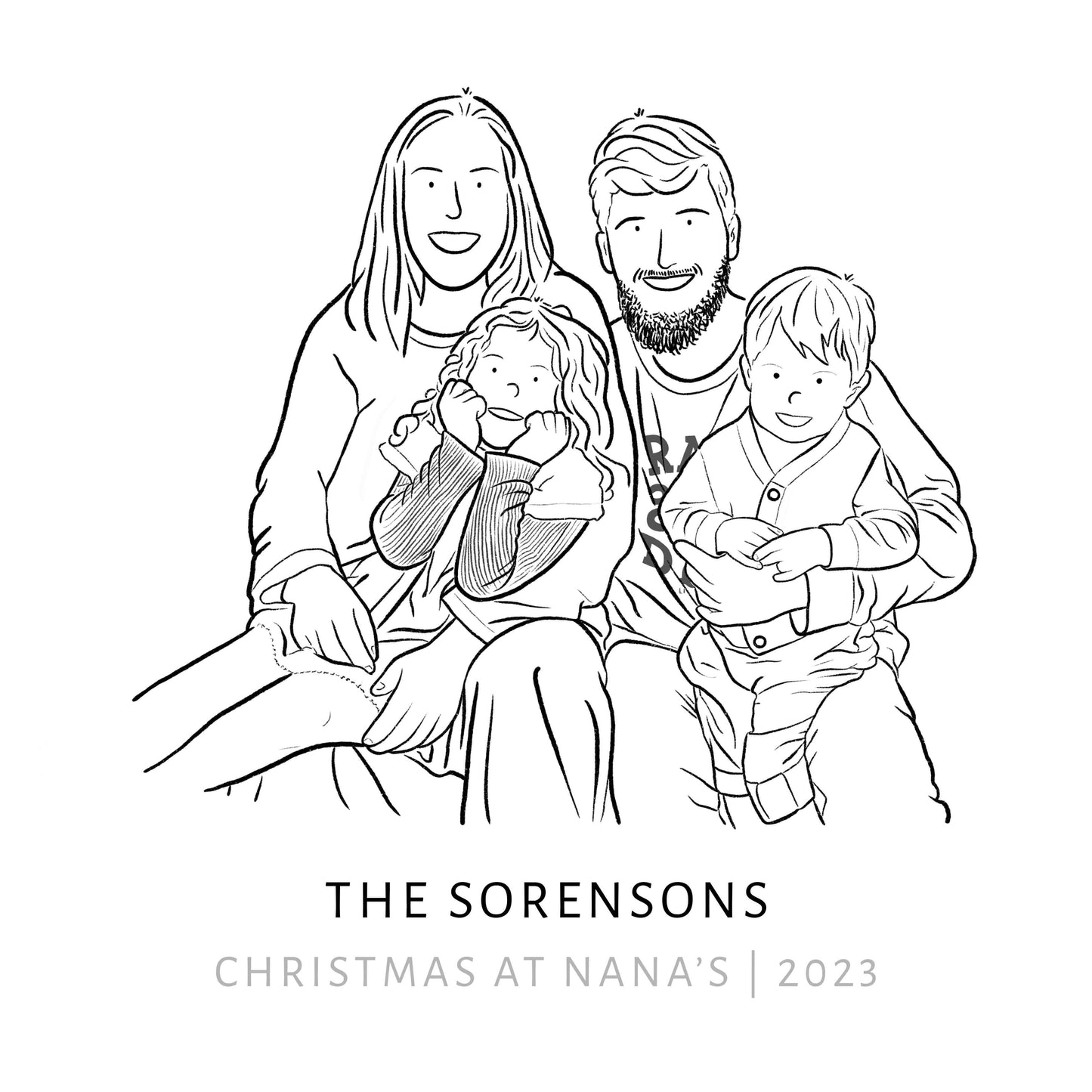 Personalised Family Portraits