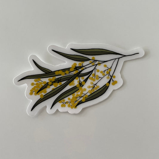 Golden Wattle Vinyl Sticker