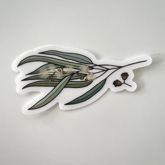 Gum Leaves Vinyl Sticker