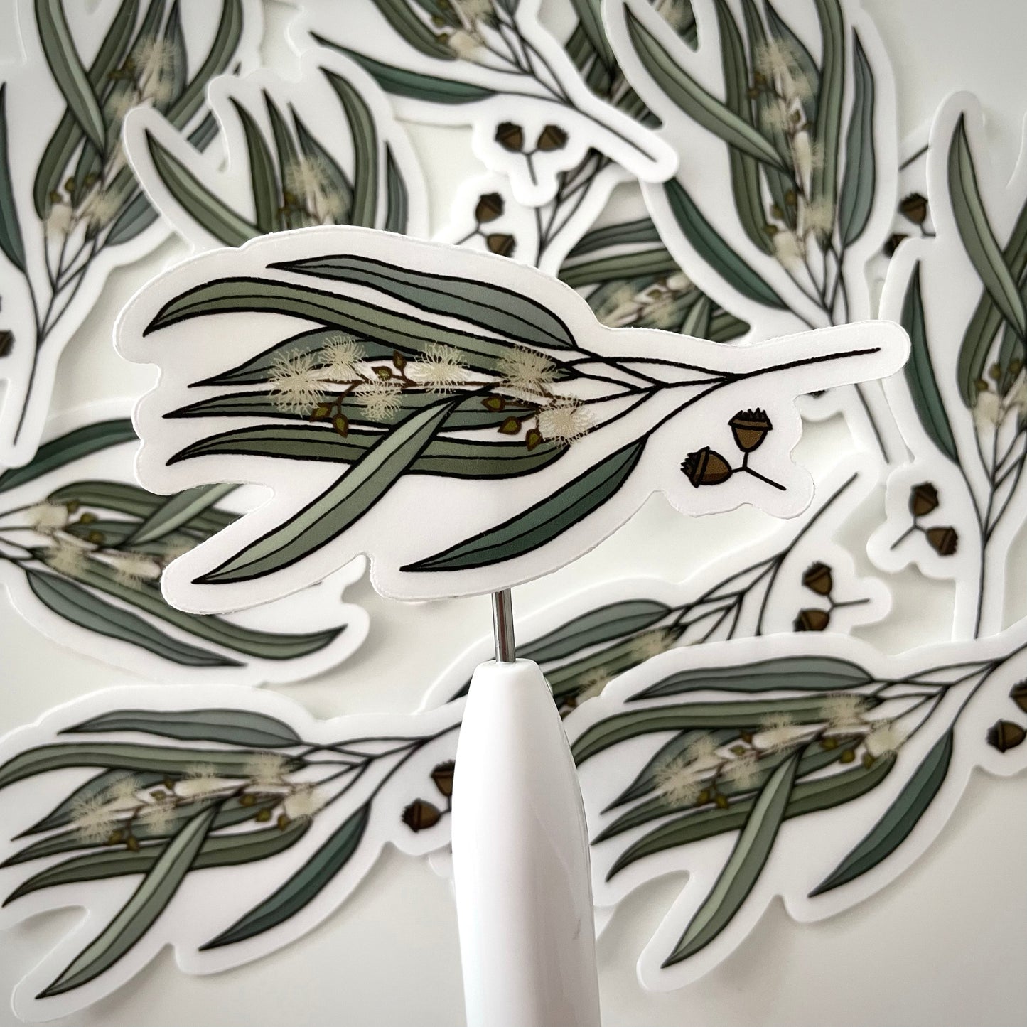 Gum Leaves Vinyl Sticker