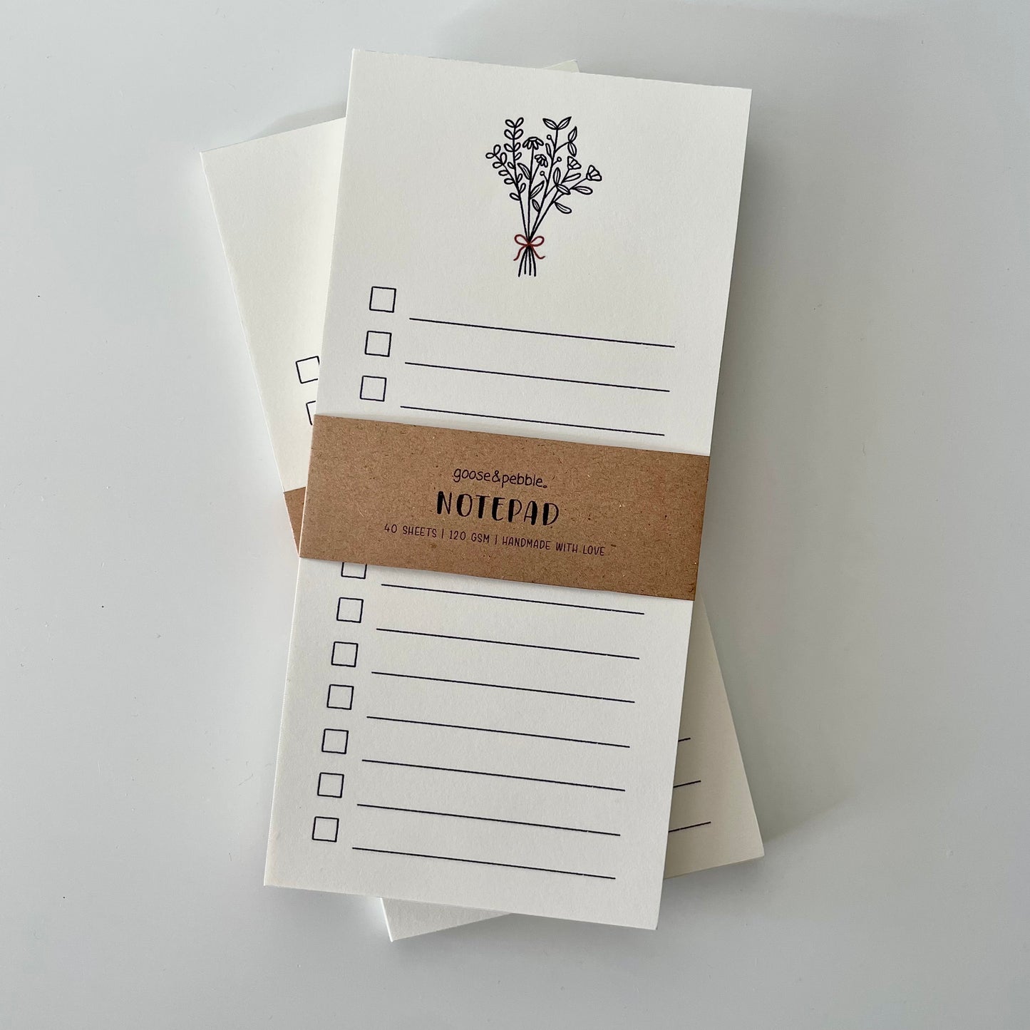 Floral Bouquet To-Do List Notepad