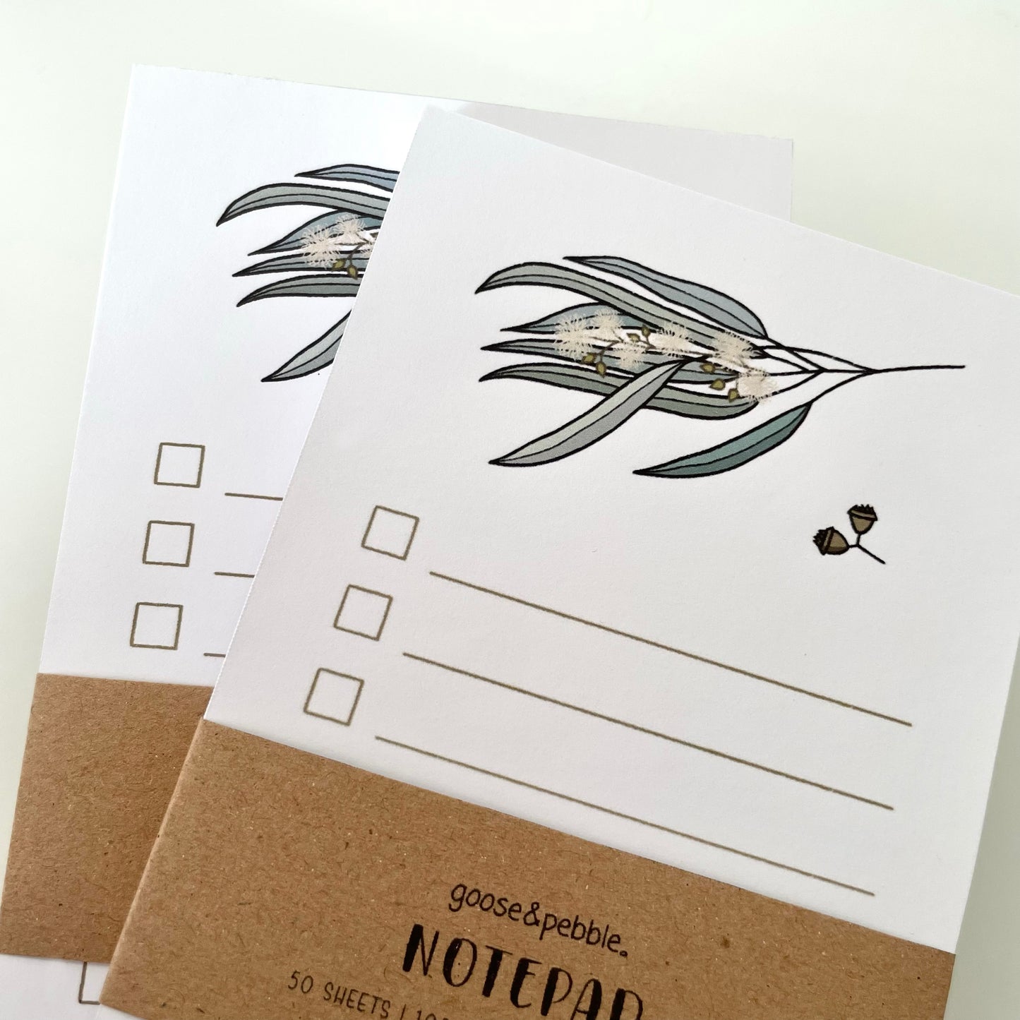 Gum Leaves To-Do List Notepad