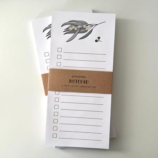 Gum Leaves To-Do List Notepad