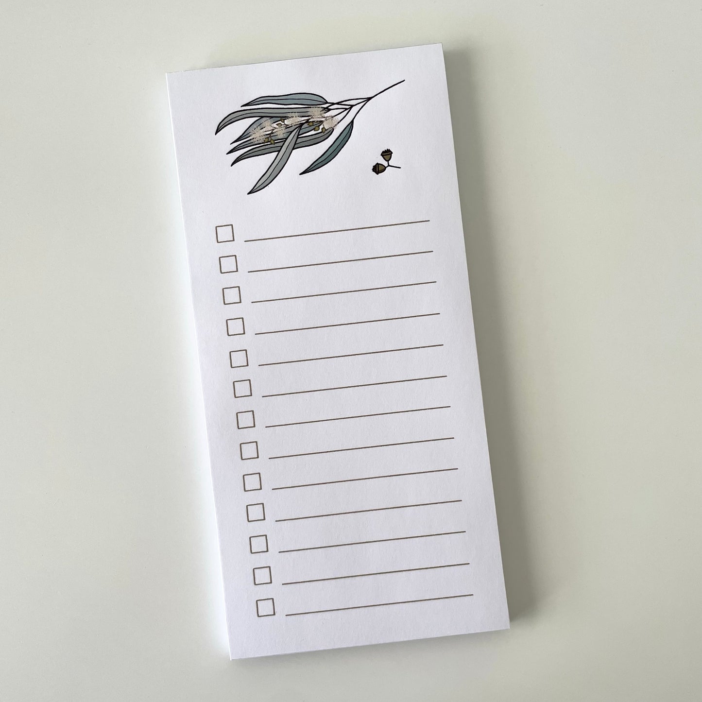 Gum Leaves To-Do List Notepad