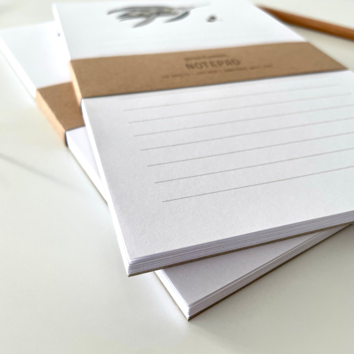 Gum Leaves Lined Notepad