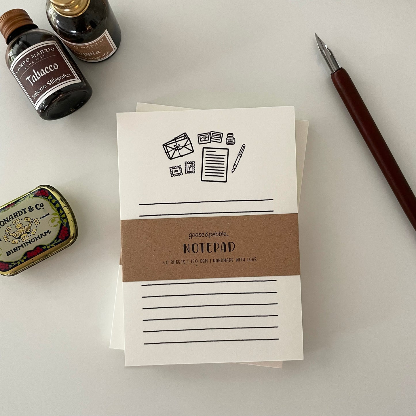 Ink and Paper A6 Notepad