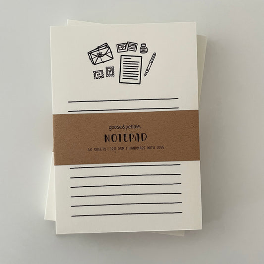 Ink and Paper A6 Notepad