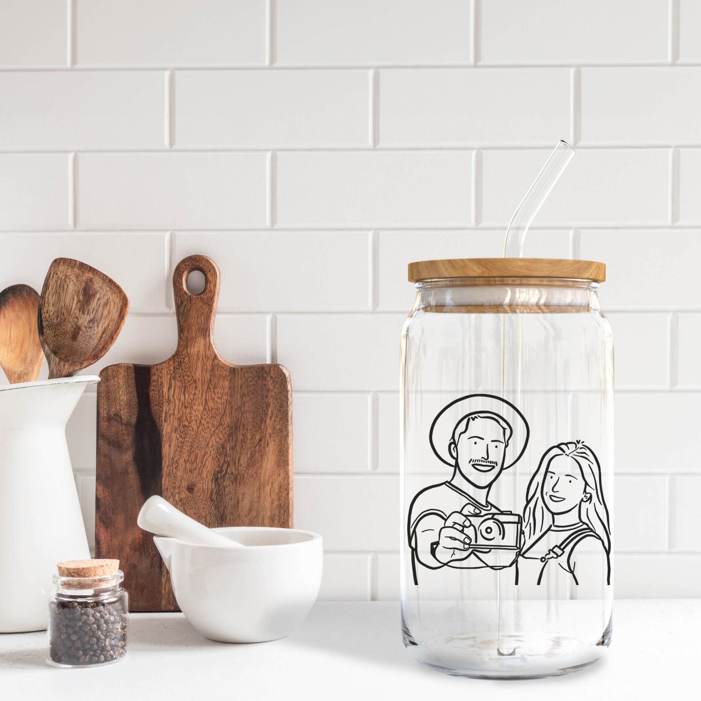 Custom Glass Tumblers