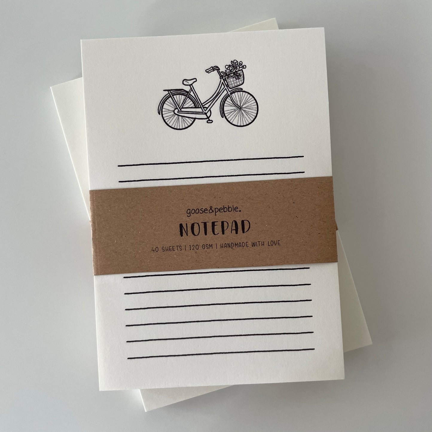 Vintage Bicycle A6 Notepad