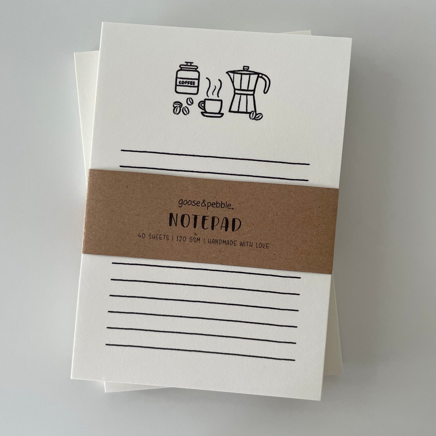 Coffee Notes A6 Notepad