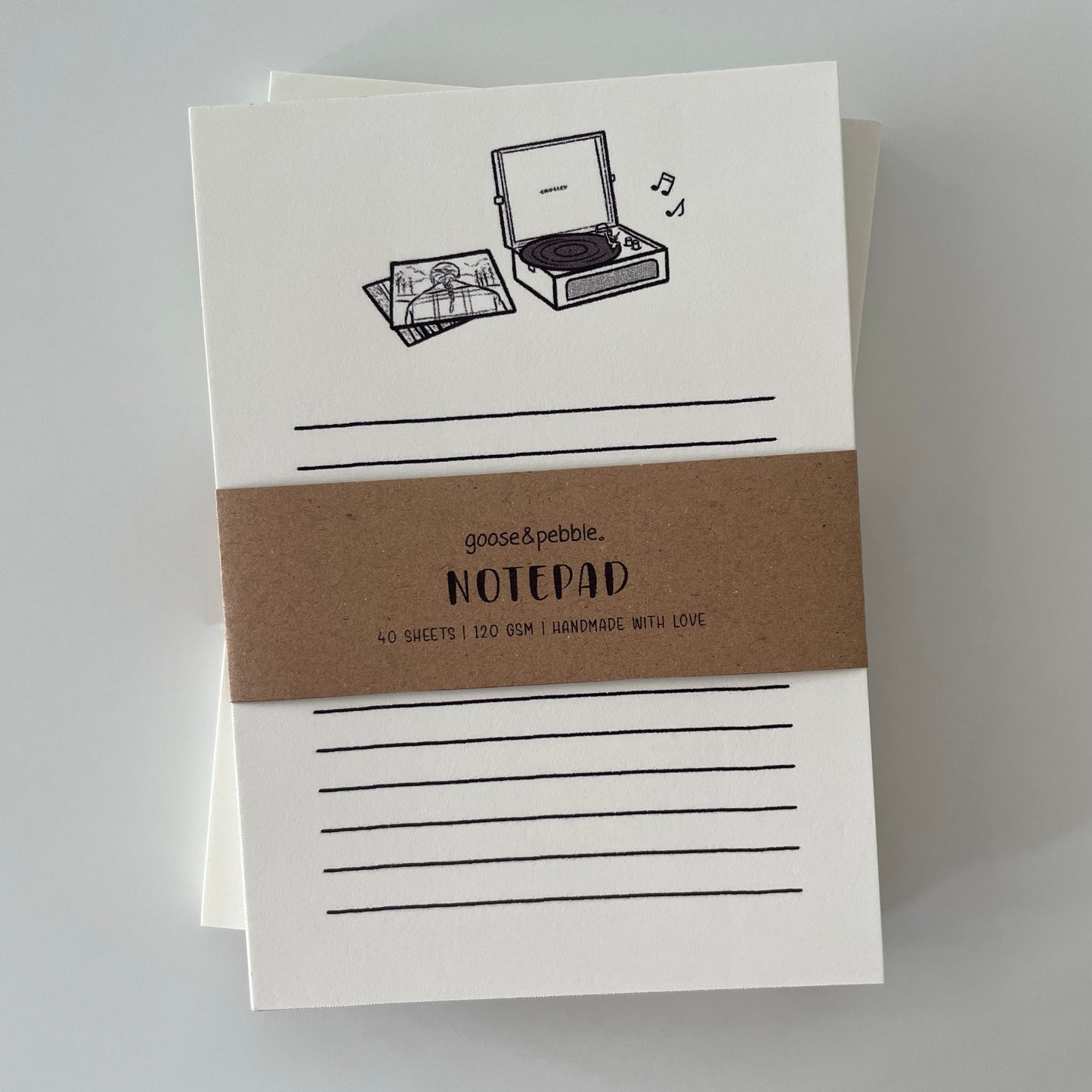 Spinning Swiftly A6 Notepad