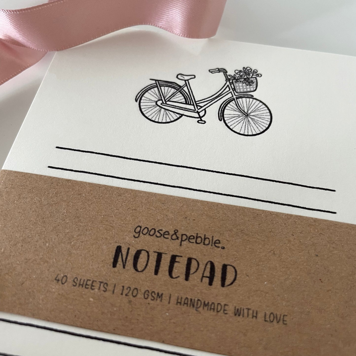 Vintage Bicycle A6 Notepad