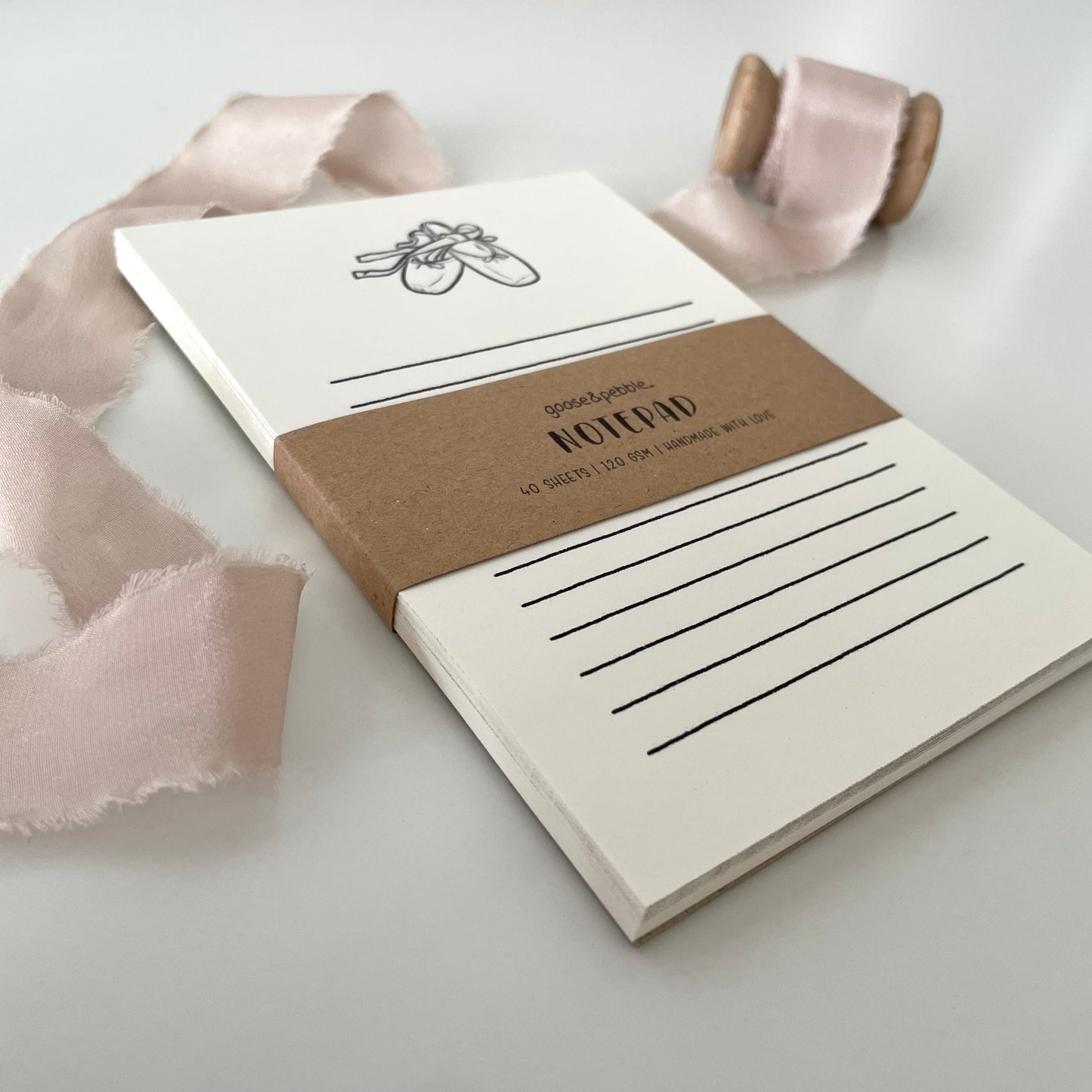 Right on Pointe A6 Notepad
