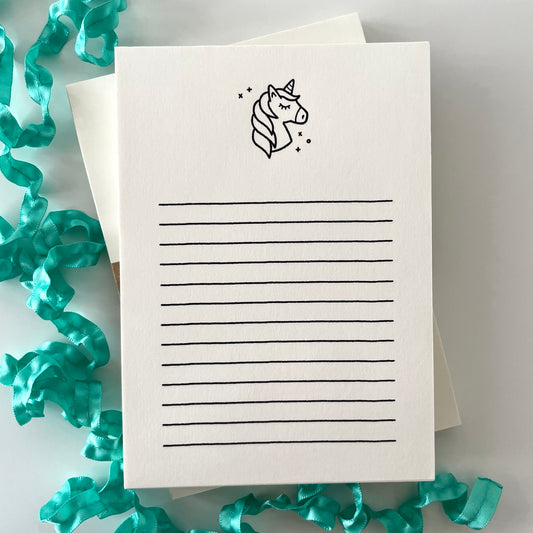 Unicorn Daydreamer A6 Notepad
