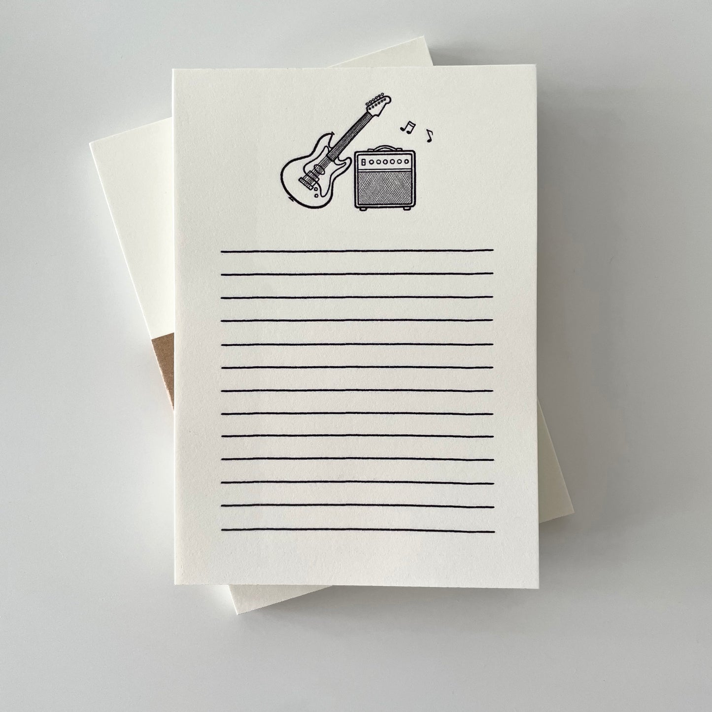 Strum & Scribble A6 Notepad