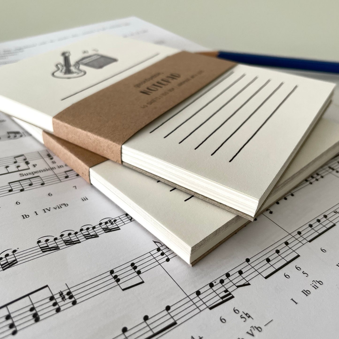 Strum & Scribble A6 Notepad