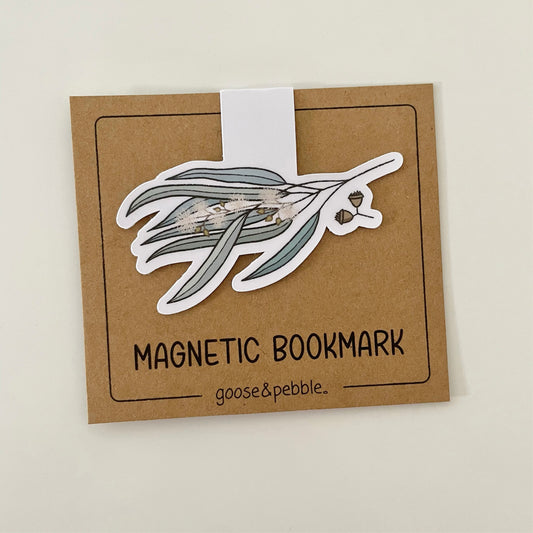 Gum Leaves Magnetic Bookmark